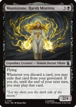 Moonstone, Harsh Mistress (MSH-107) - uncommon