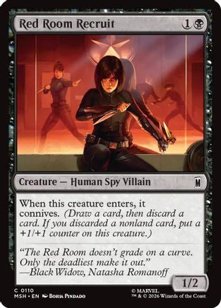 Red Room Recruit (MSH-110) - common