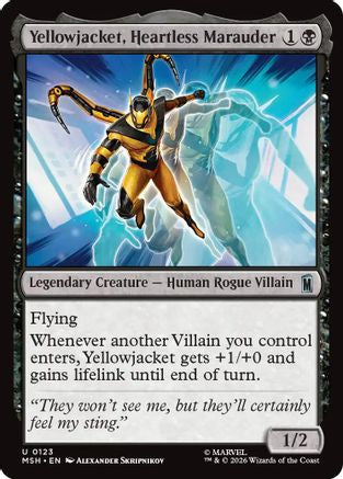 Yellowjacket, Heartless Marauder (MSH-123) - uncommon