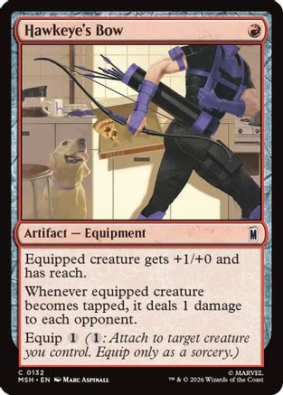 Hawkeye's Bow (MSH-132) - common