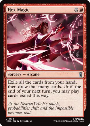 Hex Magic (MSH-133) - uncommon - Foil