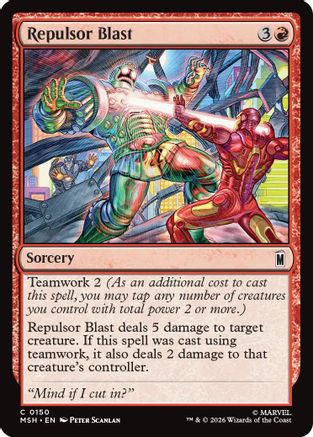 Repulsor Blast (MSH-150) - common
