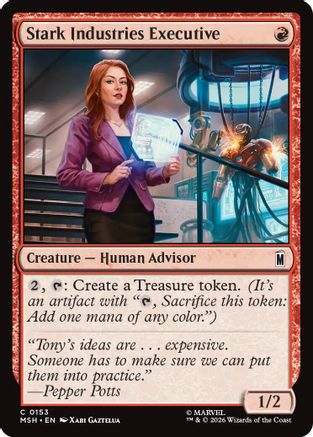 Stark Industries Executive (MSH-153) - common