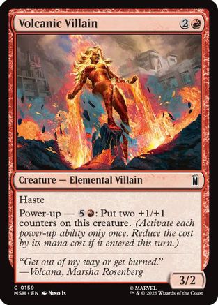 Volcanic Villain (MSH-159) - common