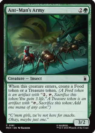 Ant-Man's Army (MSH-161) - common - Foil
