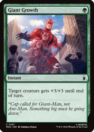 Giant Growth (MSH-167) - common - Foil