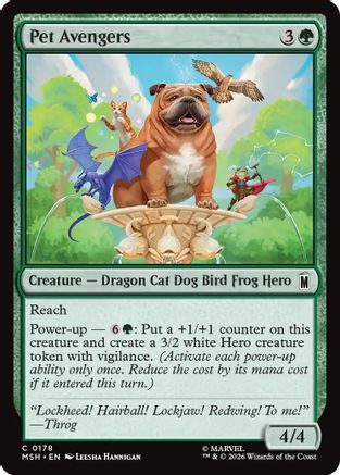 Pet Avengers (MSH-178) - common