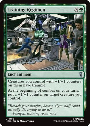 Training Regimen (MSH-192) - uncommon