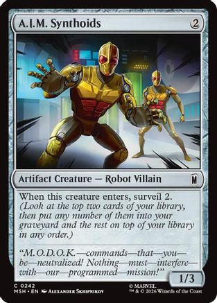A.I.M. Synthoids (MSH-242) - common