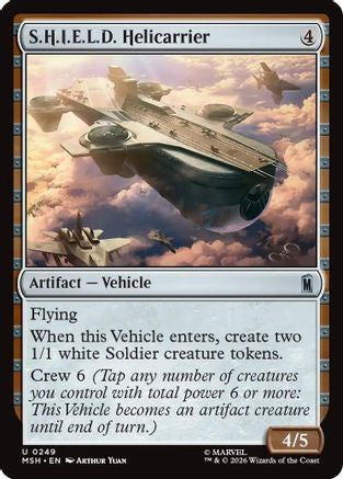 S.H.I.E.L.D. Helicarrier (MSH-249) - uncommon - Foil