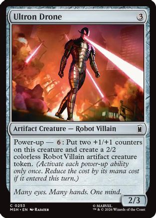 Ultron Drone (MSH-253) - common - Foil