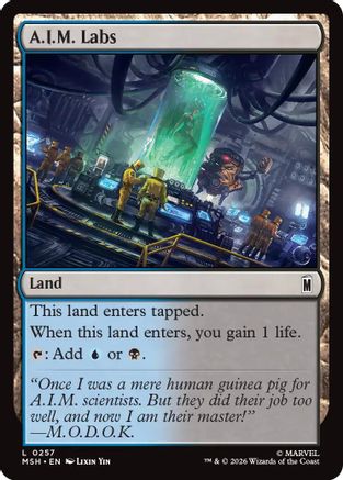 A.I.M. Labs (MSH-257) - land - Foil