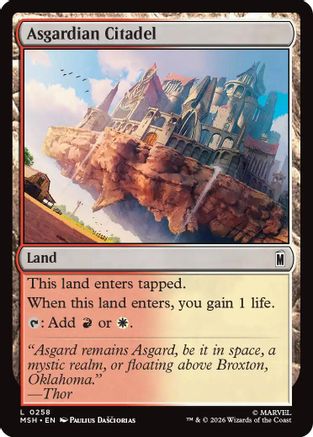 Asgardian Citadel (MSH-258) - land