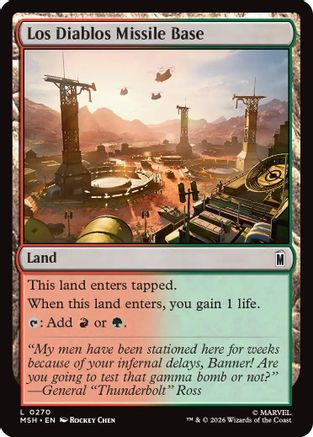 Los Diablos Missile Base (MSH-270) - land