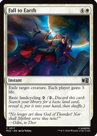 Fall to Earth (MSC-517) - common