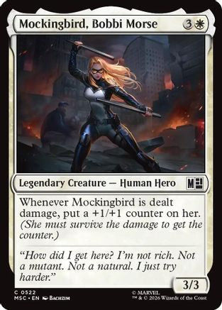Mockingbird, Bobbi Morse (0522) (MSC-522) - common - Foil