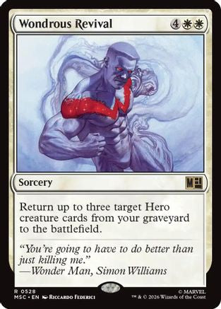 Wondrous Revival (MSC-528) - rare - Foil