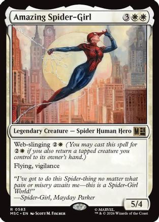 Amazing Spider-Girl (MSC-583) - rare - Foil