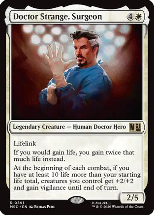 Doctor Strange, Surgeon (MSC-591) - rare