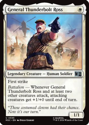 General Thunderbolt Ross (MSC-595) - uncommon