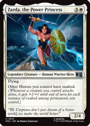 Zarda, the Power Princess (MSC-615) - uncommon