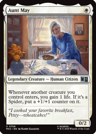 Aunt May (MSC-768) - uncommon - Foil