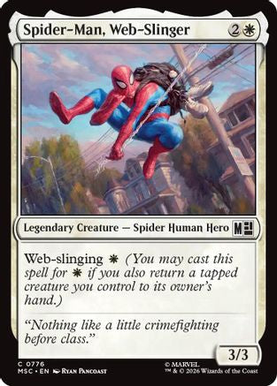 Spider-Man, Web-Slinger (MSC-776) - common - Foil