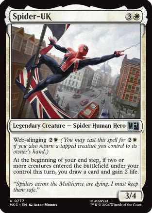 Spider-UK (MSC-777) - uncommon