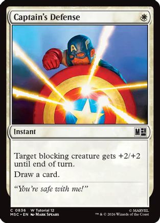 Captain's Defense (MSC-836) - common