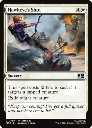 Hawkeye's Shot (MSC-839) - common