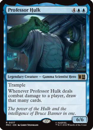 Professor Hulk (MSC-037) - rare