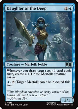 Daughter of the Deep (MSC-618) - uncommon - Foil