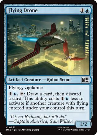 Flying Drone (MSC-621) - common - Foil