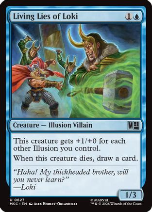 Living Lies of Loki (MSC-627) - uncommon - Foil