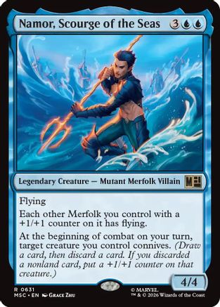 Namor, Scourge of the Seas (MSC-631) - rare