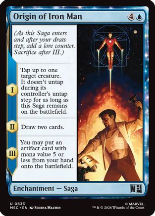 Origin of Iron Man (MSC-633) - uncommon