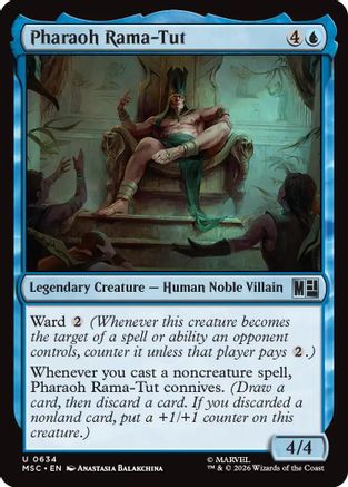 Pharaoh Rama-Tut (MSC-634) - uncommon