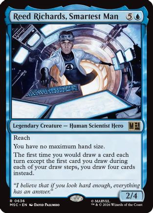 Reed Richards, Smartest Man (MSC-636) - rare