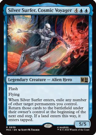 Silver Surfer, Cosmic Voyager (MSC-639) - rare