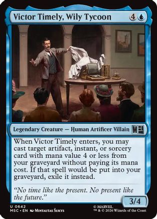 Victor Timely, Wily Tycoon (MSC-642) - uncommon