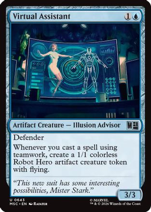 Virtual Assistant (MSC-643) - uncommon