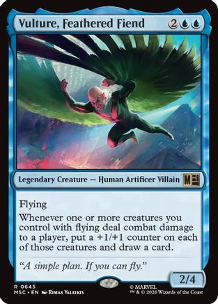 Vulture, Feathered Fiend (MSC-645) - rare