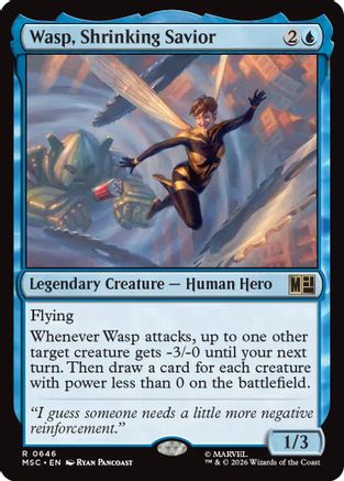 Wasp, Shrinking Savior (MSC-646) - rare