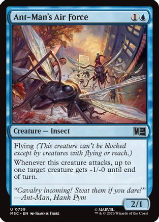 Ant-Man's Air Force (MSC-759) - uncommon - Foil