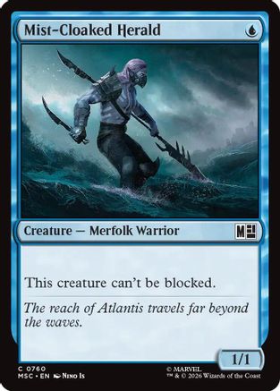 Mist-Cloaked Herald (MSC-760) - common - Foil