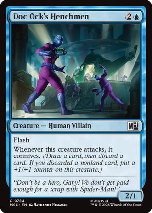 Doc Ock's Henchmen (MSC-784) - common - Foil