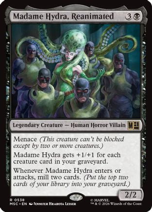 Madame Hydra, Reanimated (MSC-538) - rare - Foil