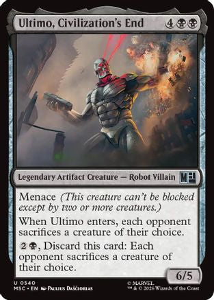 Ultimo, Civilization's End (MSC-540) - uncommon - Foil