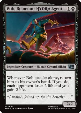 Bob, Reluctant HYDRA Agent (MSC-649) - uncommon