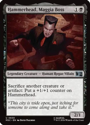 Hammerhead, Maggia Boss (MSC-659) - uncommon